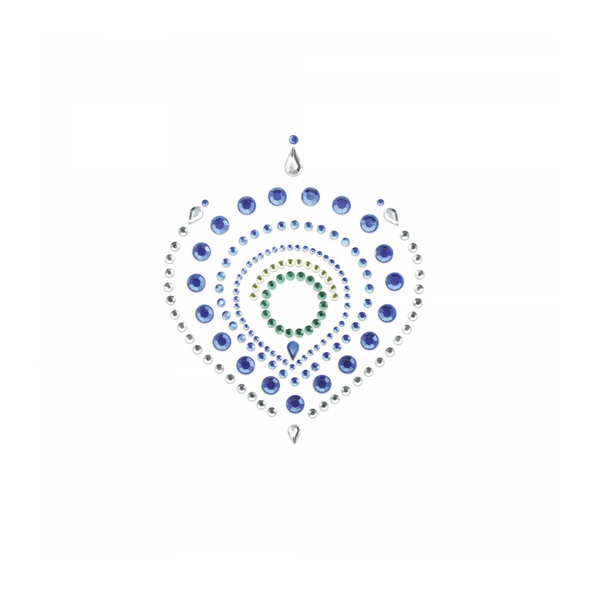 Flamboyant Albastru & Verde Bijoux Indiscrets FLAMBOYANT